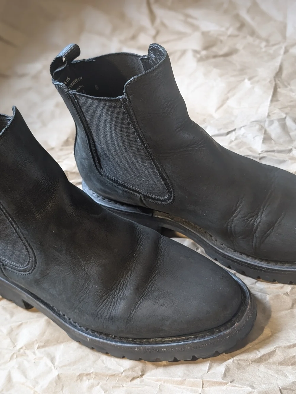 Thursday Legend Boots Men's Black Chelsea Slip-On